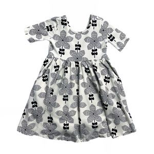 Hanna Andersson Floral Swing Dress 5T